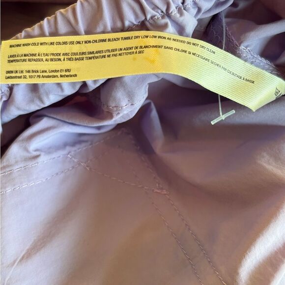 NWT free people moonbeam track pant summer lilac lavender purple - Picture 4 of 8